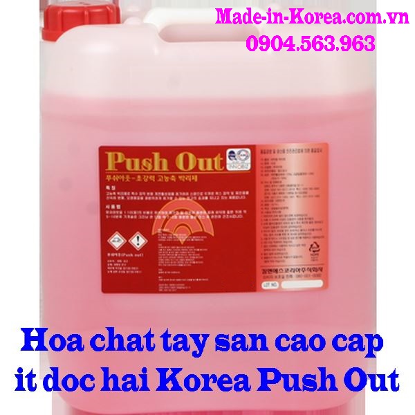 Hóa chất bóc tẩy lớp sàn cũ Korea Push Out